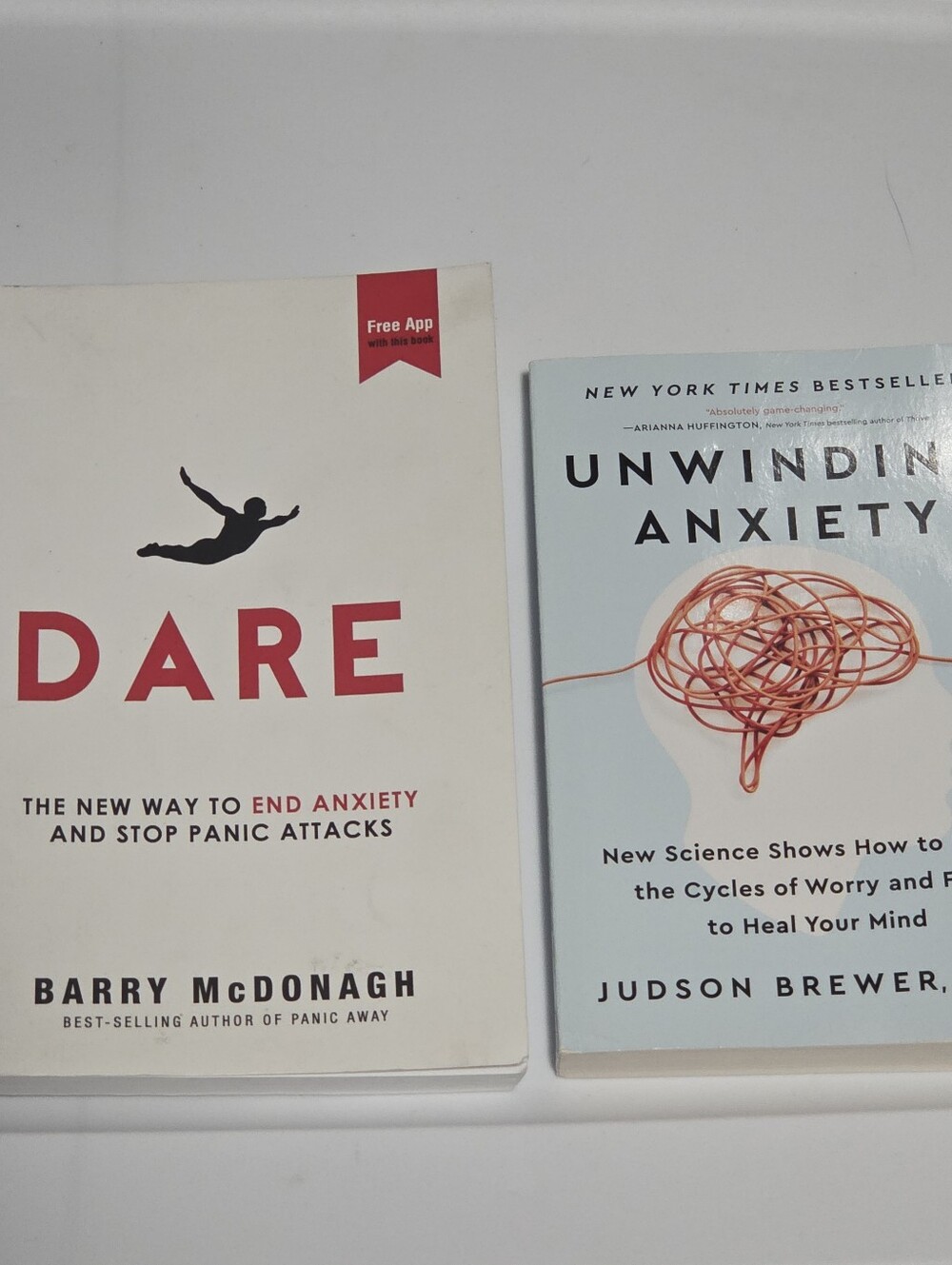 Unwinding Anxiety DARE End Anxiety Book Bundle